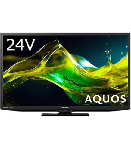 Amazon | 【整備済み品】 SHARP 液晶 テレビ 24V型 AQUOS 2T-C24AD-B