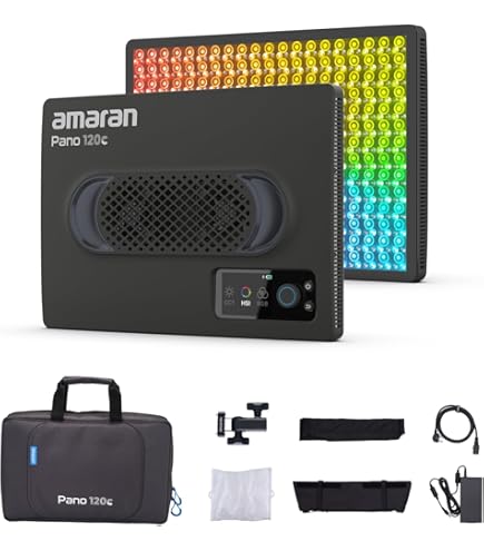 Amazon | amaran Pano 60c Kit 60W RGBWW フルカラーLEDパネルライト