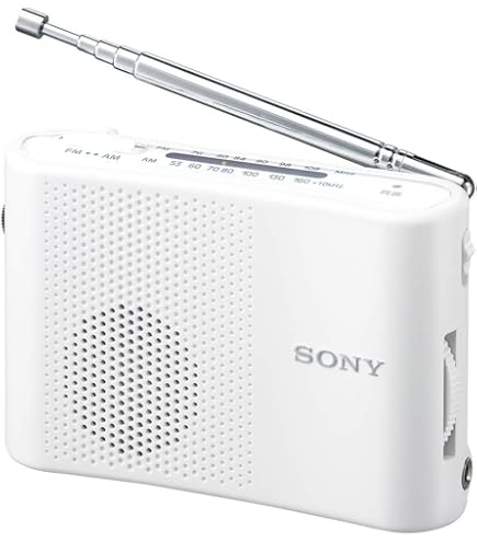 Amazon.co.jp: ソニー XDR-55TV W ホワイト FM/AM/ワンセグTVラジオ