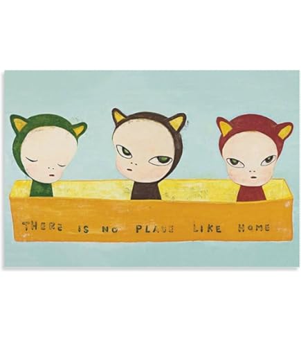 Amazon.co.jp: 奈良美智 ポスター 勉強中 : 奈良美智: ホーム＆キッチン