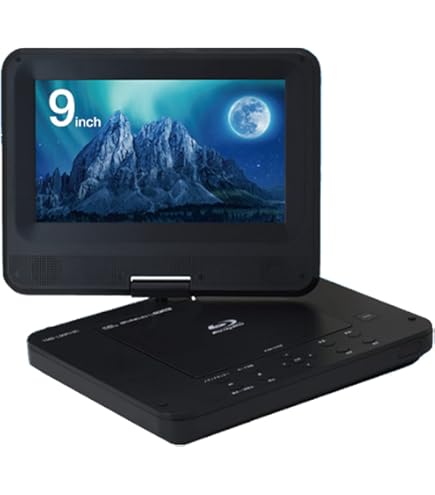 アグレクション 101PB 10インチ ブルーレイ/DVDプレーヤー ポータブル