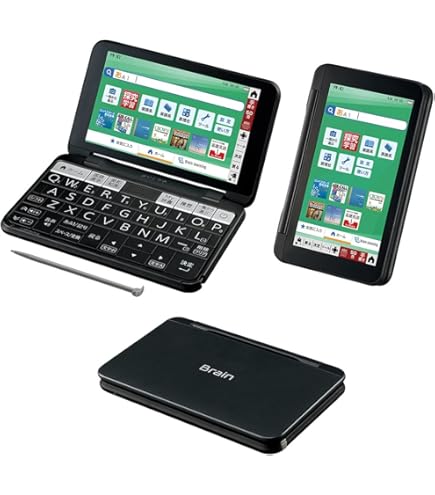 Amazon | シャープ Brain コンパクトカラー電子辞書 高校生向け PW
