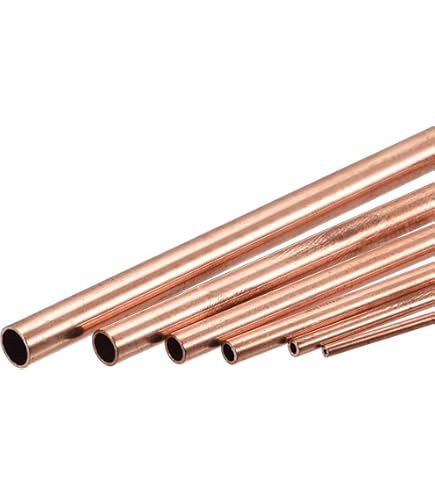 Amazon.co.jp: C1220T-O 銅管軟 外径5mm 肉厚0.8mm 長さ10M コイル 銅