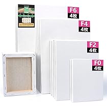 Amazon.co.jp: YTOPRO 16枚 キャンバス 麻綿 油絵 張りキャンバス 画材