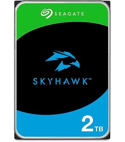 Amazon | SEAGATE Skyhawk 2 TB 監視 (SV) 内蔵ハードドライブ HDD