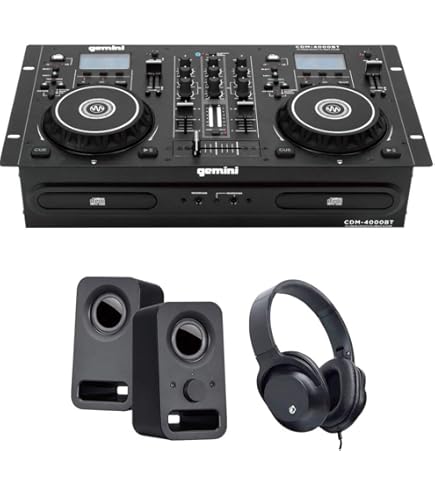 gemini オールインワン CDM-4000 CD DJプレーヤー ミキサー CDM-4000