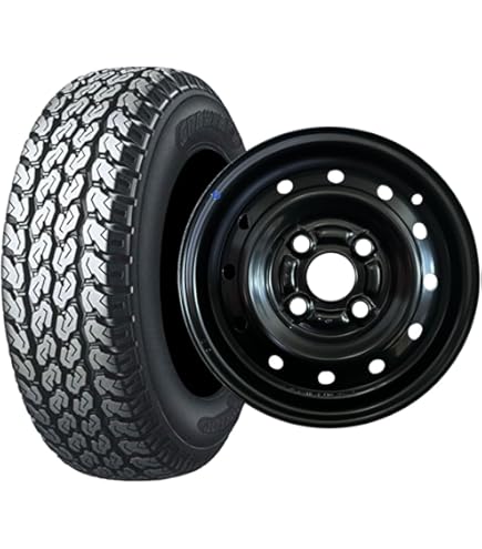 Amazon | 12インチ 4本セット サマータイヤ＆スズキ純正スチール