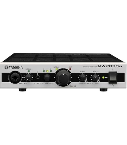 Amazon.co.jp: YAMAHA ヤマハ A100a 業務用2chパワーアンプ : 楽器