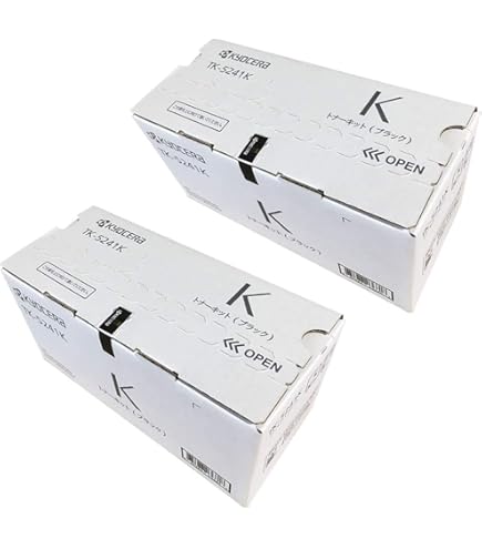 Amazon | 【KYOCERA純正】トナーカートリッジブラック TK-5241K(ECOSYS
