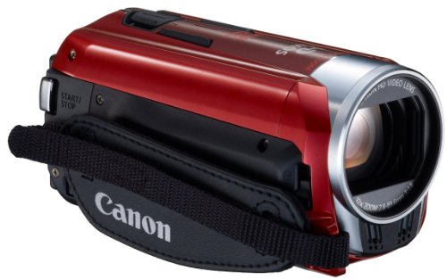 Canon Digital Camcorder iVIS HF R31 Red 32X Zoom Full Flat Touch