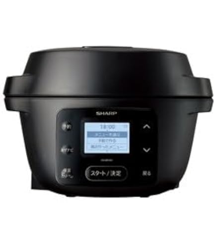 Amazon.co.jp: シャープ 水なし自動調理鍋 2.4L レッド系SHARP