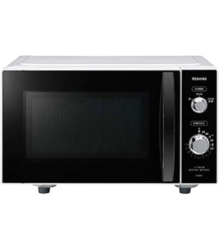 Amazon | 東芝 ER-M17Y-W(ホワイト) 電子レンジ 17L ヘルツフリー