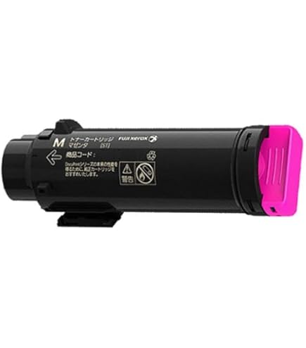 Amazon | 富士ゼロックス 純正 トナーカートリッジ マゼンタ ( M ) 2本
