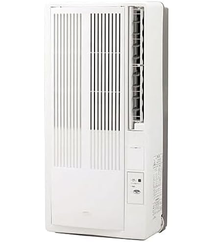Amazon | コイズミ 窓用エアコン ホワイト KAW-1672/W | コイズミ