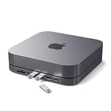 Satechi、Mac mini (2018)と一体化するスタンド型ハブを発表 日本でも