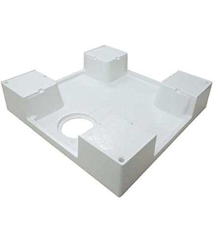 Amazon.co.jp: ドラム式洗濯機対応の洗濯機防水パン カラー/スノー