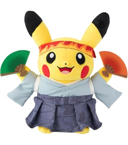 Amazon.co.jp: ぬいぐるみ パイロットピカチュウ ポケモンセンター新