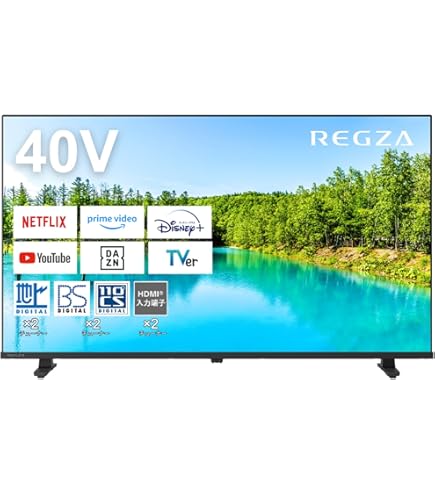 Amazon | 東芝 40V型フルハイビジョン液晶テレビ REGZA 40V30 | テレビ