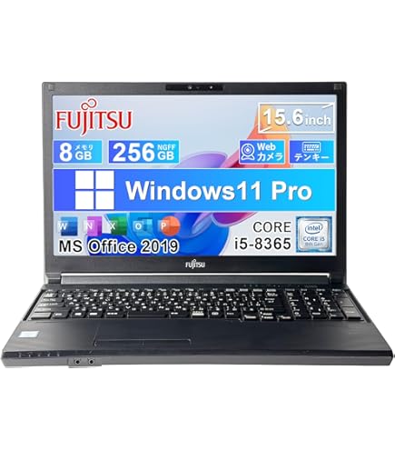 Amazon.co.jp: 【整備済み品】 ノートパソコン 富士通 Lifebook A748