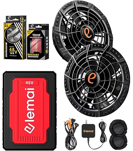 Amazon | LABEWVI バッテリー 36V超高出力 26800mAh 5段階風量調節
