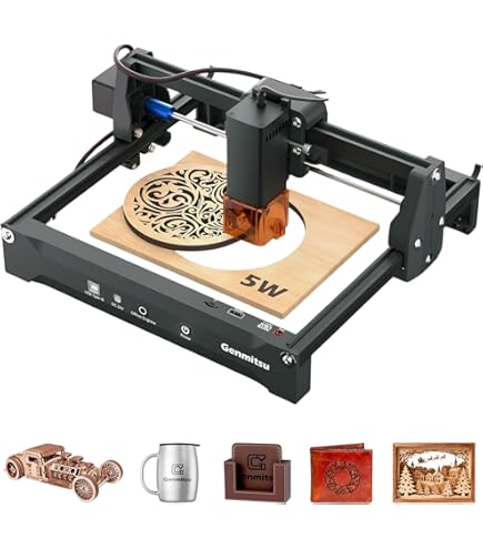 Amazon | ATOMSTACK P7 M40 彫刻機、カッター、刻印機、ポータブル彫刻
