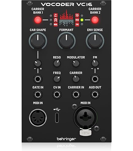 Amazon | ベリンガー ユーロラックシンセサイザーモジュール ABACUS