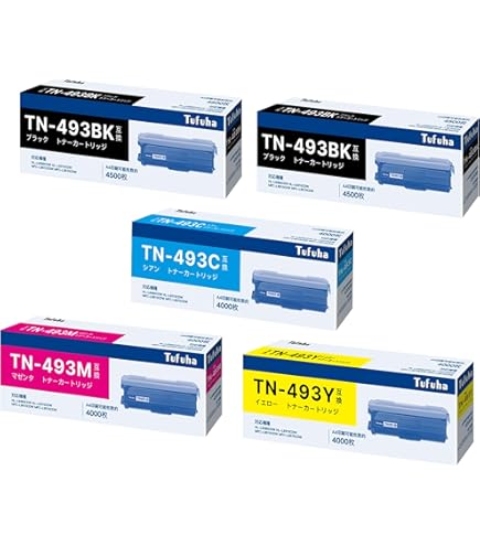Amazon.co.jp: BROTHER TN-493BK / TN493BK トナーカートリッジ 純正品