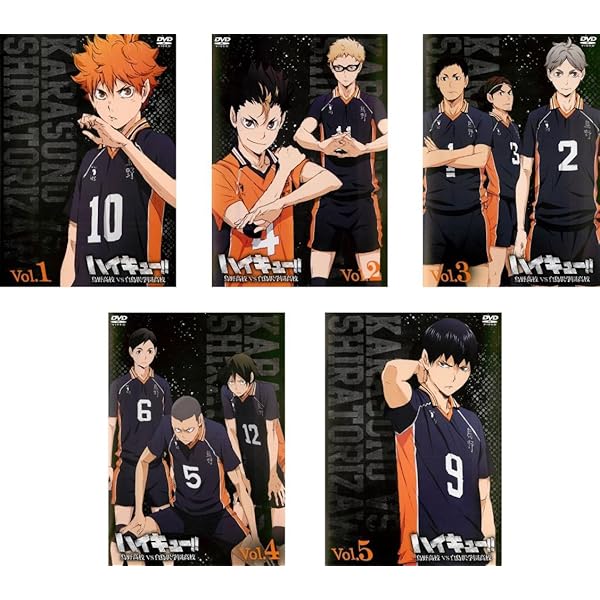 Amazon.co.jp: ハイキュー!! セカンドシーズン [レンタル落ち] 全9巻