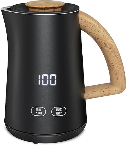 Amazon | DeLonghi (デロンギ) 電気式コードレスケトル ペッパーコーン