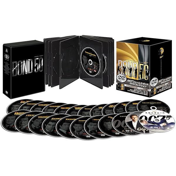 Amazon.co.jp: 007 コレクターズDVD-BOX(23枚組)(初回生産限定) 007