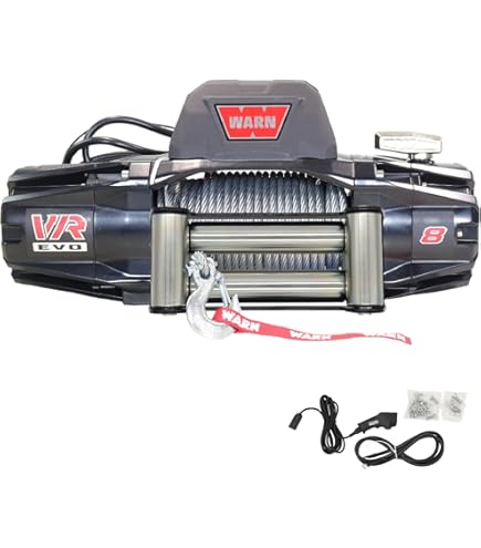 Amazon.co.jp: WARN XD9000 9000ポンド ウィンチ 12ボルト XD9000