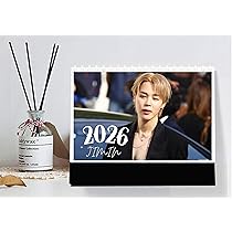 Amazon.co.jp: ジミン 卓上 カレンダー (写真集) 2026~2027年 (2年分