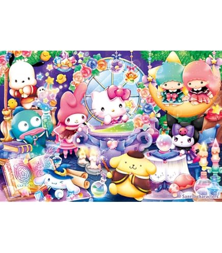 Amazon.co.jp: 1000ピース ジグソーパズル ハローキティ カラフル