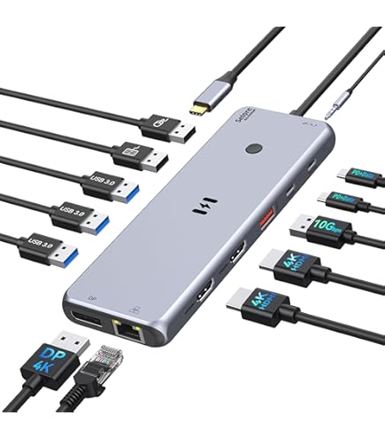 Amazon.co.jp: Selore ドッキングステーション type c USB C