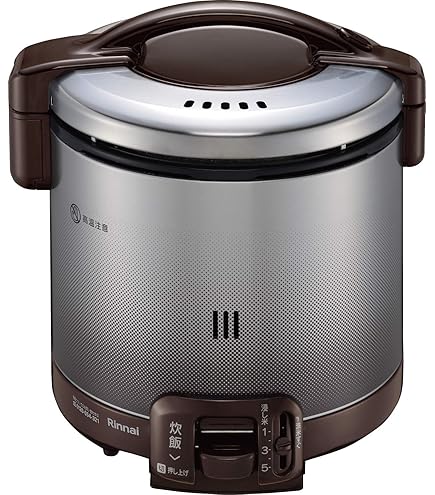 Amazon | リンナイ ガス炊飯器 「こがまる」 5合 RR-050VQ(W) ホワイト