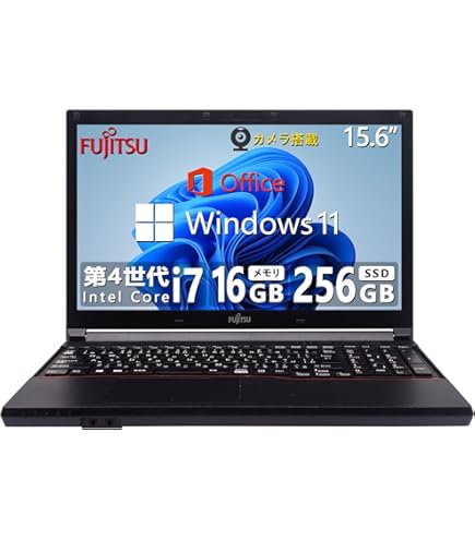 Amazon.co.jp: 【整備済み品】 【WEBカメラ搭載 & CPU:爆速Core i7搭載