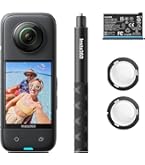 Amazon | Insta360 X3 ｜ 新型1/2インチ48MPセンサー IPX8防水 5.7K360