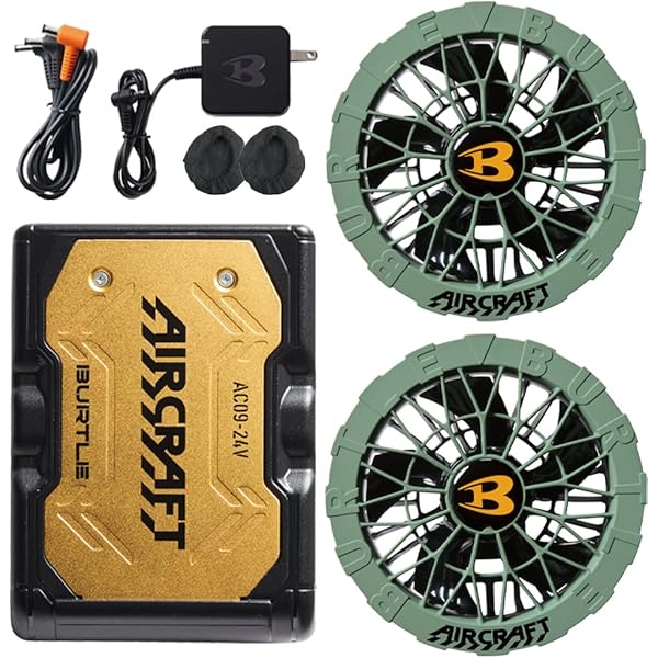 Amazon.co.jp: [バートル] カラーファン+24Vバッテリーセット AC09+