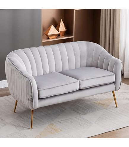 Amazon.co.jp: Altrobene 1人掛け ソファー ベルベット ソファ モダン