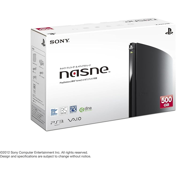 Amazon | nasne 1TBモデル (CECH-ZNR2J)【メーカー生産終了】 | 周辺