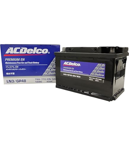 Amazon.co.jp: AC Delco Battery (Top Terminal) #LN3 (GP48/20-72) 07