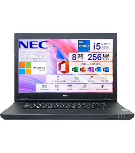 Amazon.co.jp: 【整備済み品】富士通 A576 15.6型 第6世代CPU Celeron