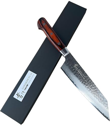 Amazon｜藤次郎プロ ニッケルダマスカス鋼 牛刀 210mm F-1032｜牛刀