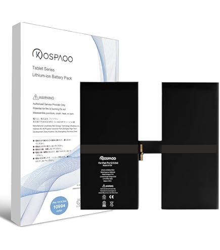 Amazon.co.jp: KOSPAOO for iPad Pro 12.9 バッテリー 第1世代 互換