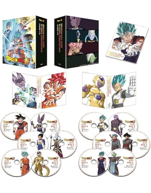 Amazon.co.jp: ドラゴンボール超 TVシリーズ コンプリートDVD BOX 下巻