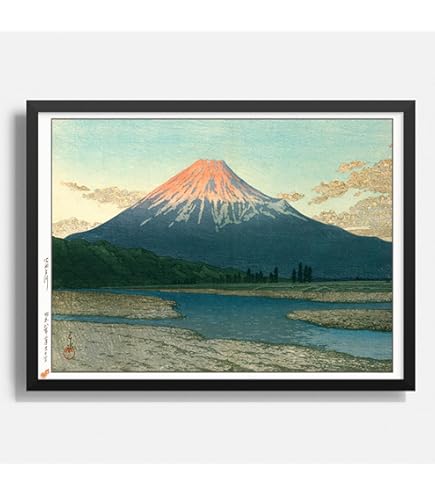 Amazon.co.jp: 釣りキチ三平 複製原画 矢口高雄4サイズ 額装風景画額