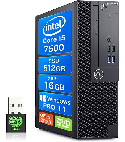 Amazon.co.jp: Refurbished [Amazon.co.jp Exclusive] Desktop PC DELL