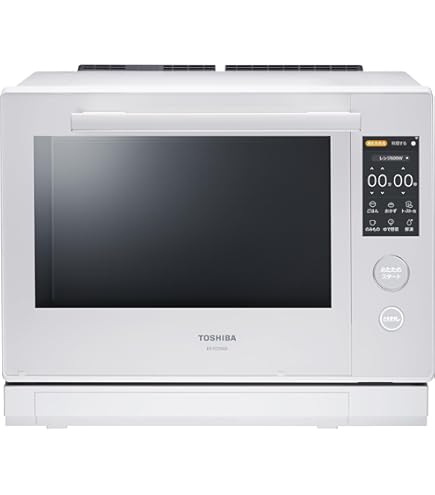 Amazon | 東芝(TOSHIBA) 過熱水蒸気オーブンレンジ 30L 石窯ドーム ER