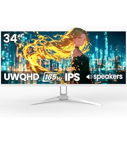 Amazon.co.jp: Z Z-Edge ゲーミングモニター 165Hz ウルトラワイド 34