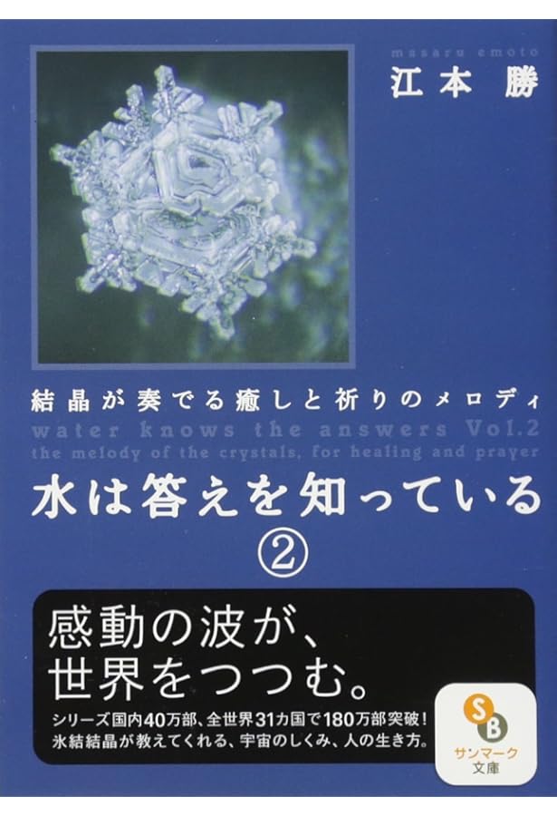 水からの伝言―世界初!!水の氷結結晶写真集 (Vol.2) (Messages from